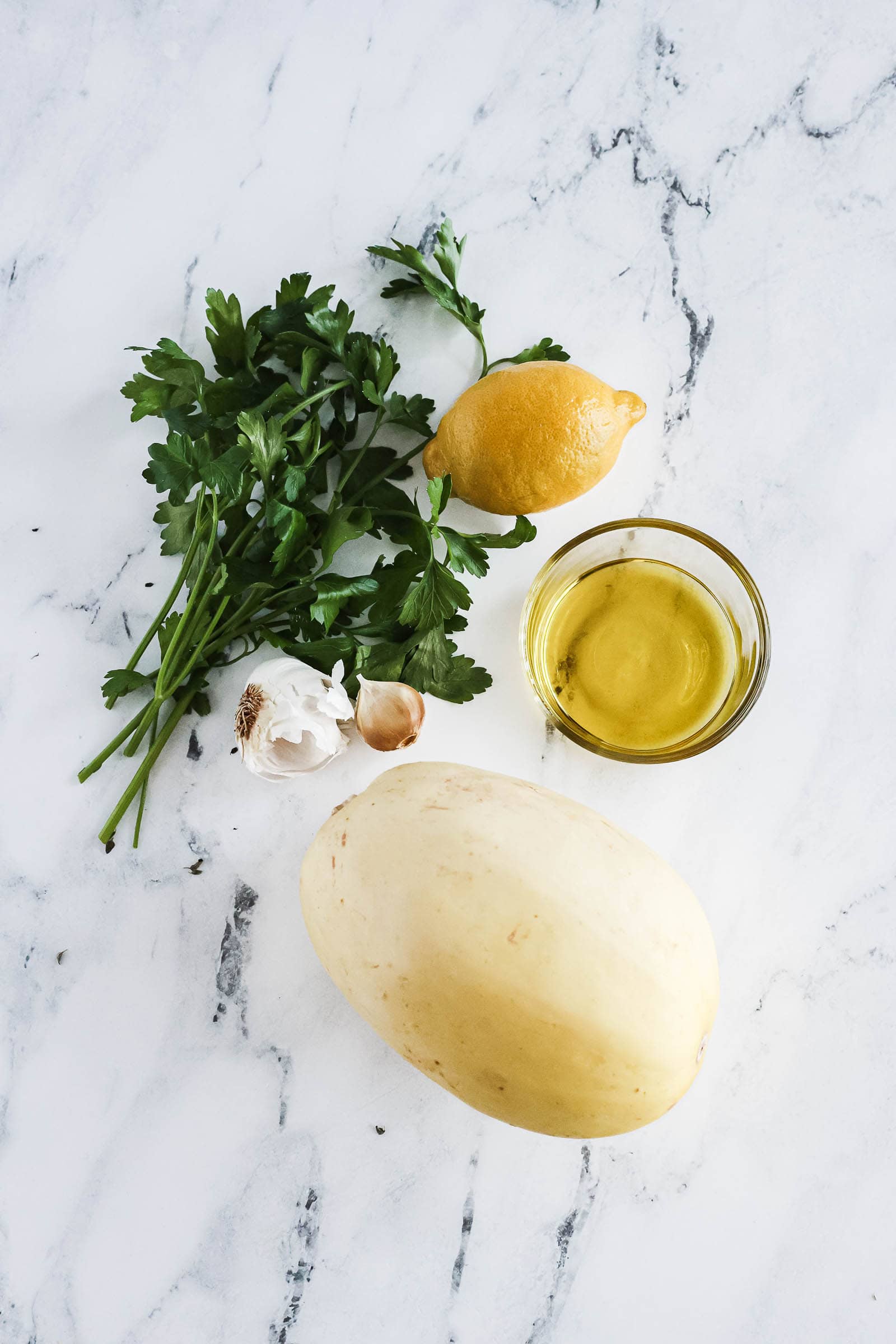 Spaghetti squash ingredients