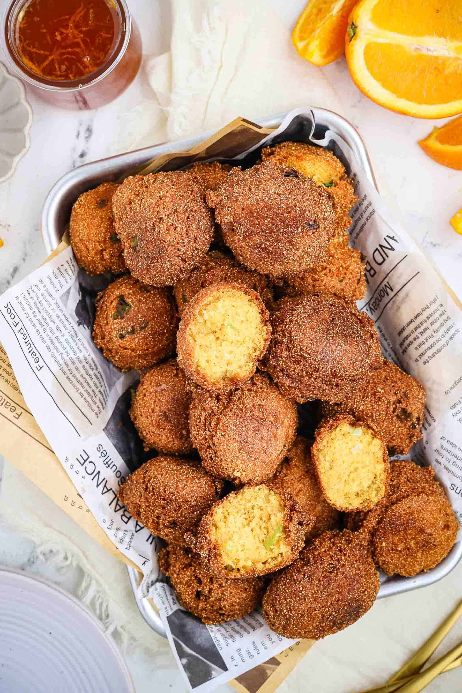 Hush puppies process