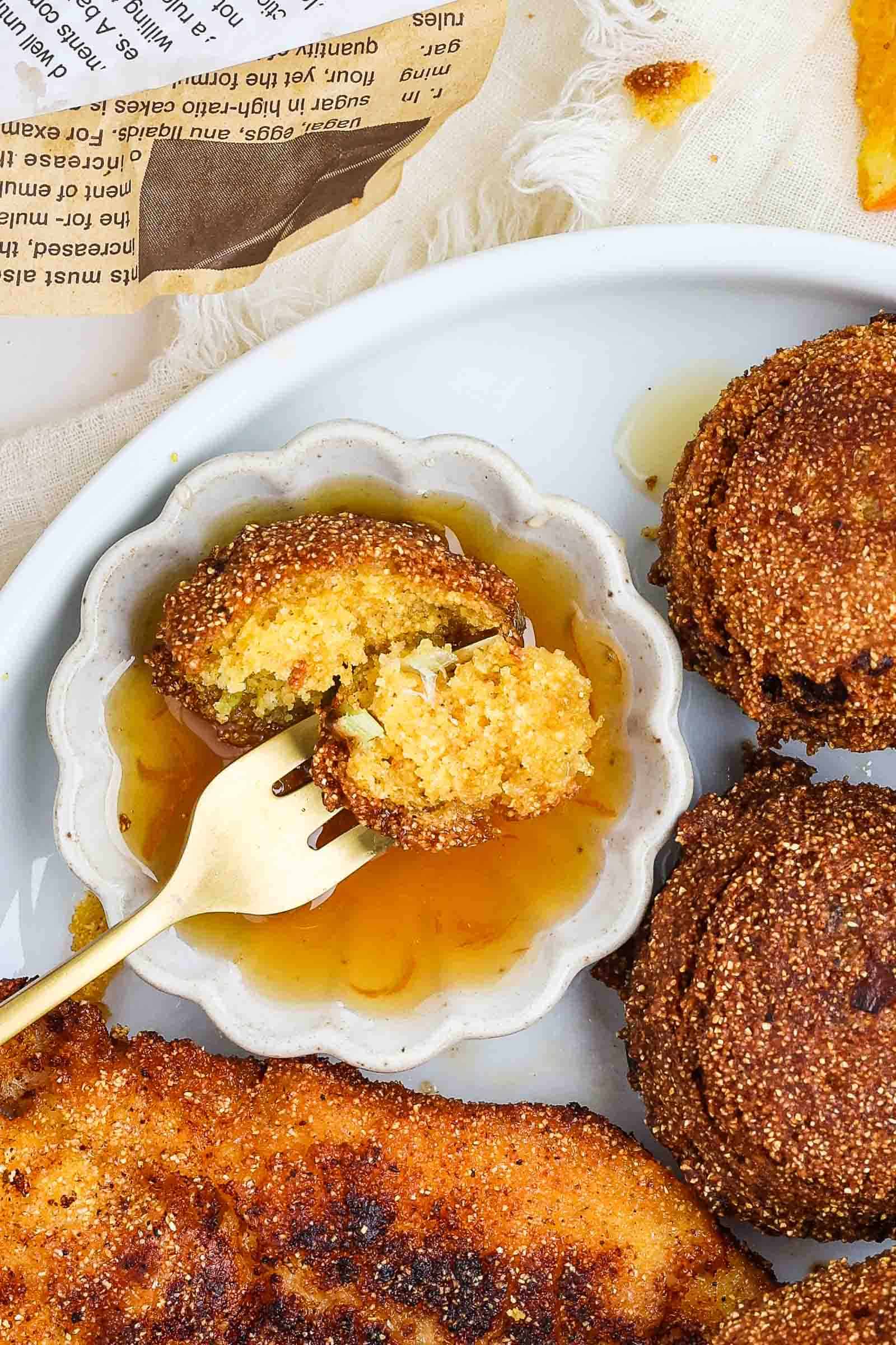 Hush puppies process